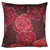 Rose and Chocolate Pillow Rose and Chocolate Pillow by Lucy's Pillows