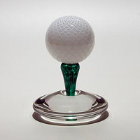Golfer's Paperweight Golfer's Paperweight by Michael Trimpol
