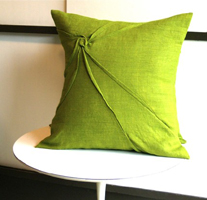 Handmade Linen Pleat Pillow Handmade Linen Pleat Pillow by Yorktown Road