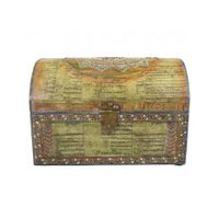 Indian Hand Pinted Box African Sankofa Bird Box