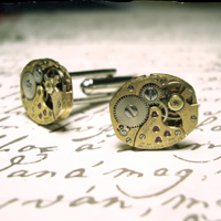 Benrus Watch Movement Cuff Links by SM Studio