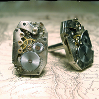 Watham Watch Movement Cuff Links by SM Studio
